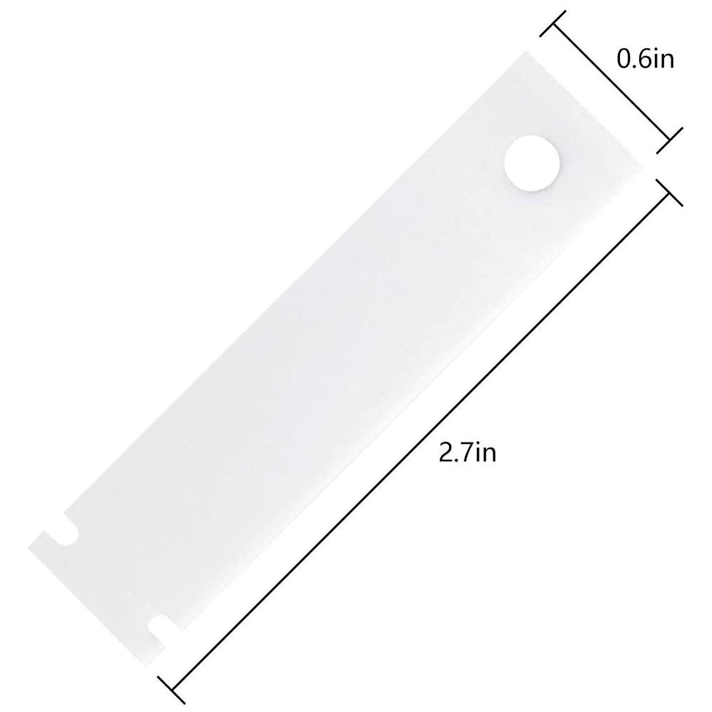 10 Pieces for We1m1067 Drum Sliding Gasket, Replacement Parts