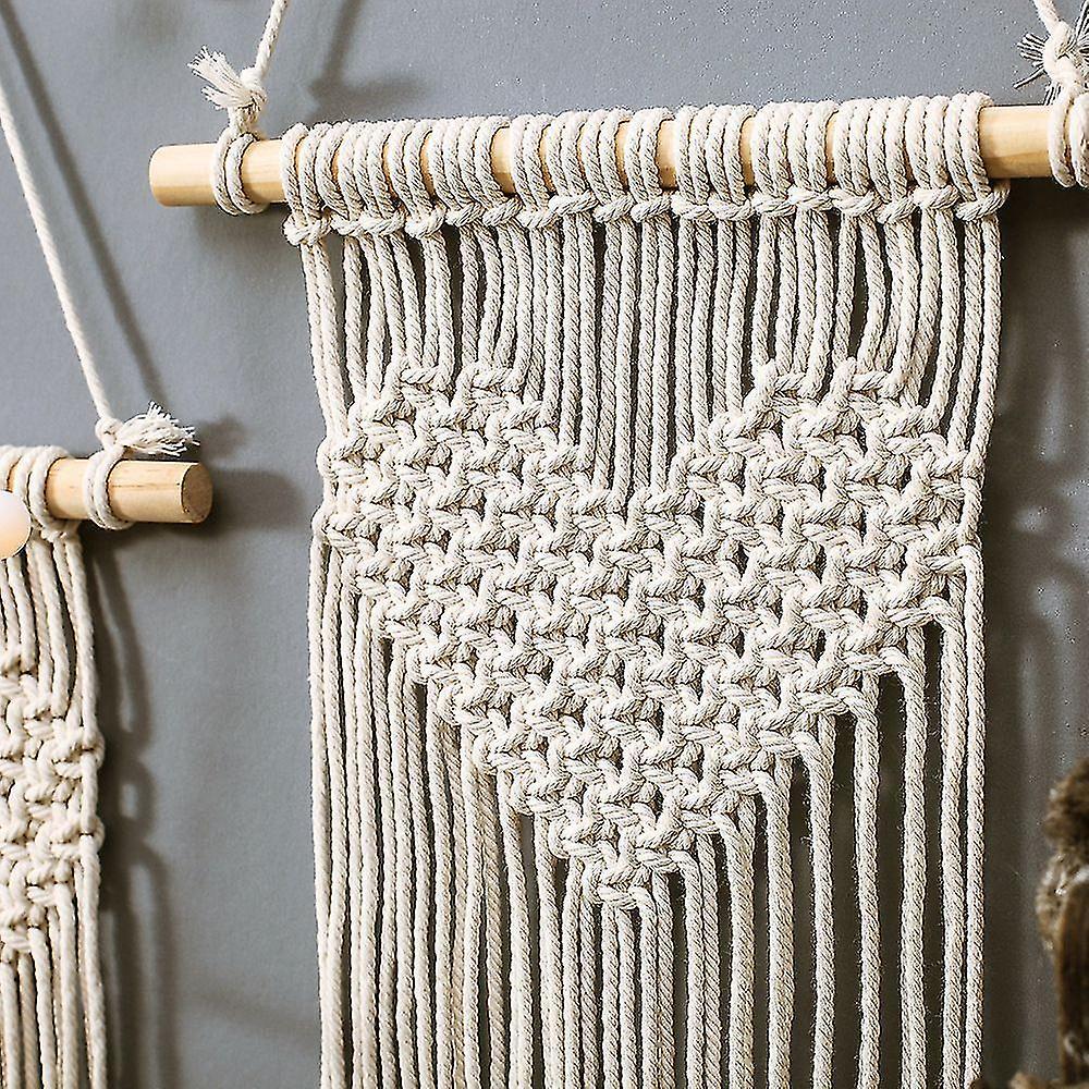 Macrame Wall Hanging Boho Tapestry Woven Home Decor - Room Decoration
