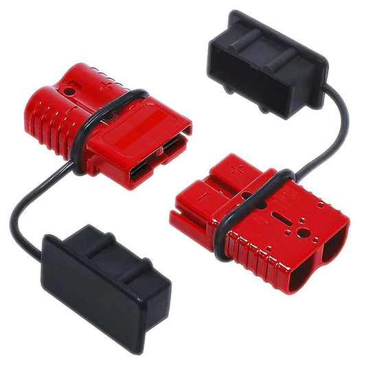 50a 600v Pair Plug Battery Trailer Durable Quick Connector Kit