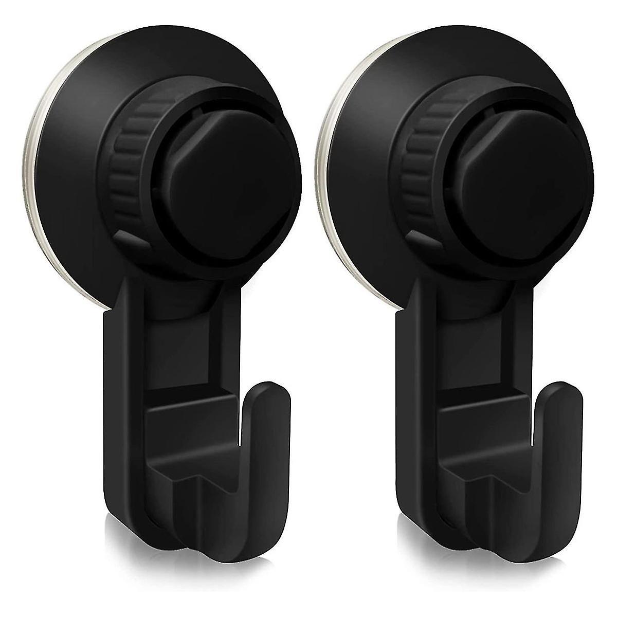 2 Pcs Suction Cup Hooks Bathroom Hooks,vacuum Wall Hooks for Towel