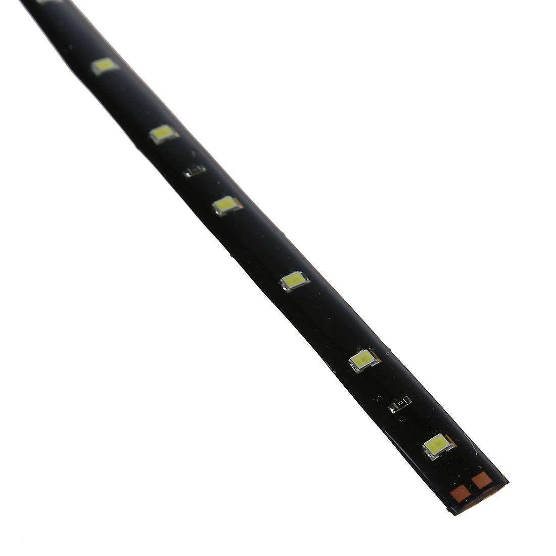 4 X 30cm 15 Smd Flexible Waterproof White Led Strip Bar Light Car Motor Truck