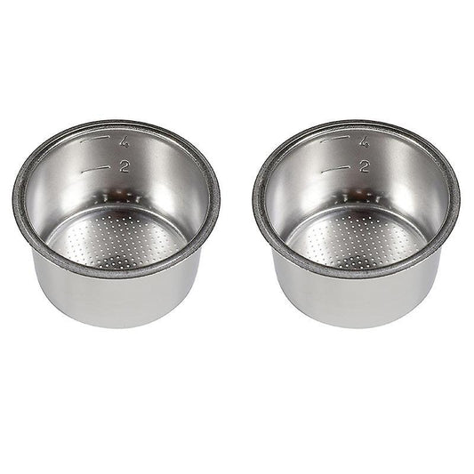2pcs 51mm 4 Cups Filter Replacement Filter Basket