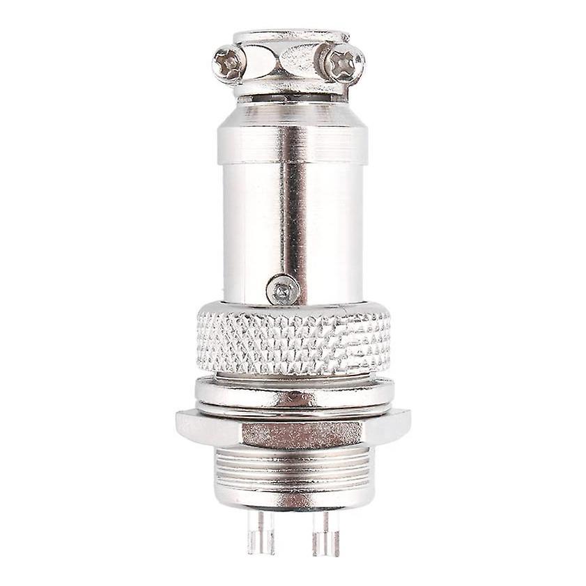 Gx16 Aviation Connector 2-pin 400v Screw Type Cable Connector
