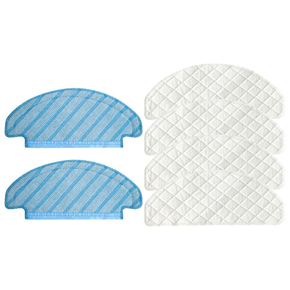 6pcs Rags for Ecovacs Deebot Ozmo T8 / T8 Aivi Disposable Mop Cloth