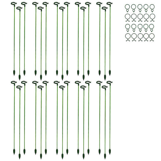 Plant Support Garden Flower Support with A Stem for Climbing Mesh