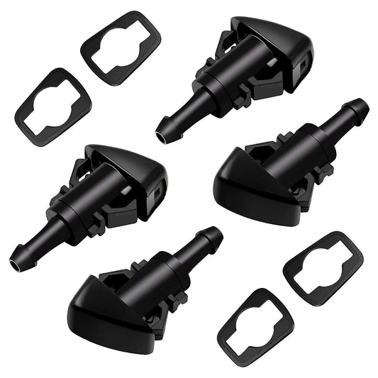 4 Pack Front Windshield Washer Nozzles Kit for Chrysler Dodge Ram