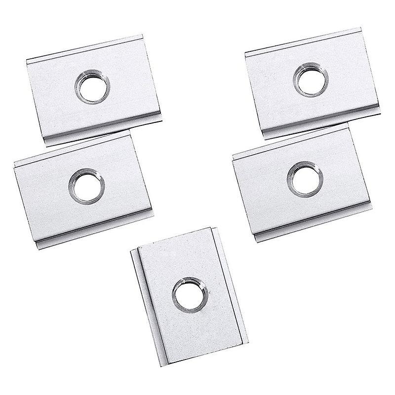 6pcs M8 T-track Slider Aluminum Alloy for Profile Woodworking Tool