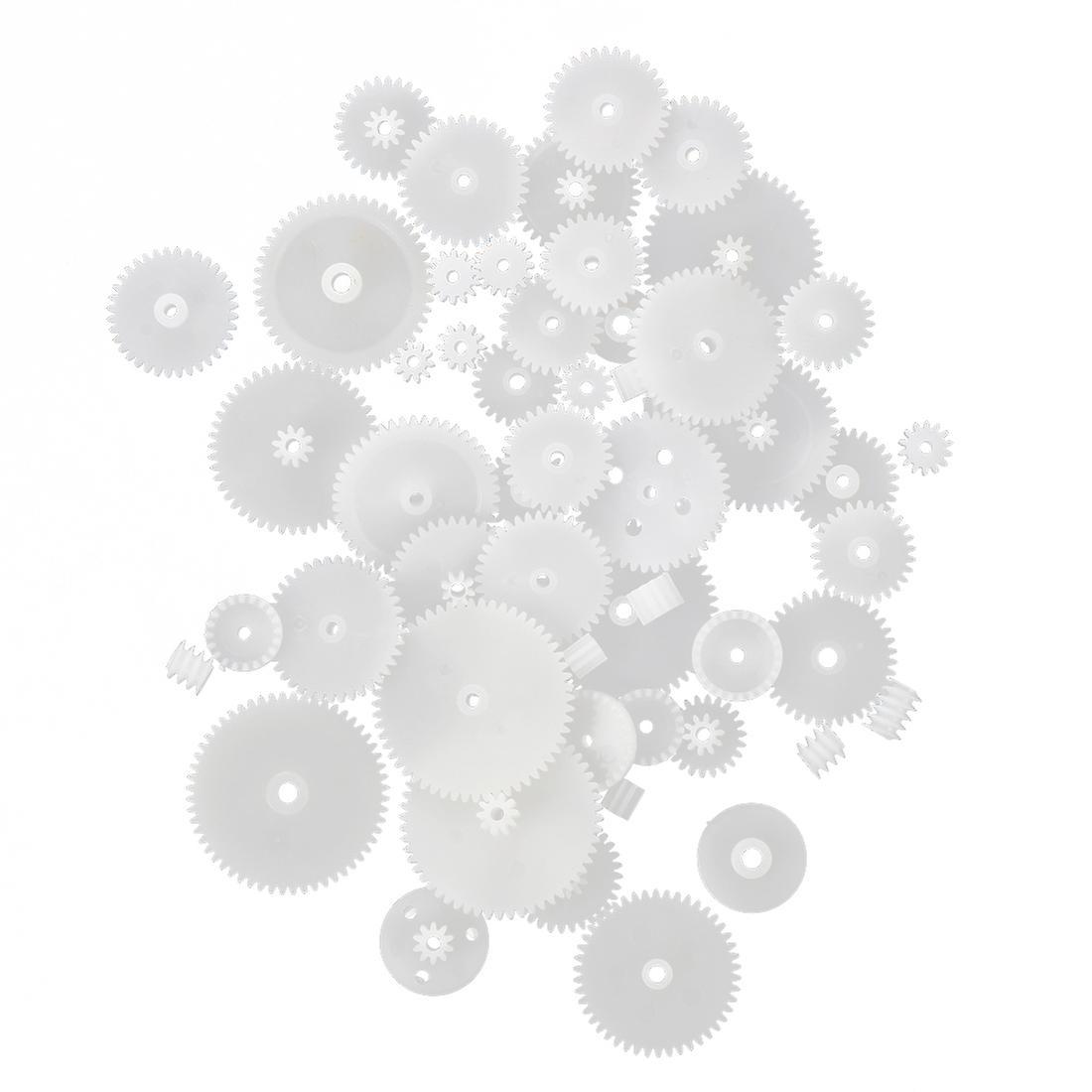 49 Style Diy Plastic Drive Toy Gears Set for Rc Car Motor