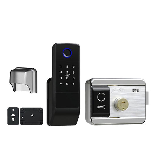 Waterproof Wifi Smart Electric Lock Tuya App Remotely for Metal Door