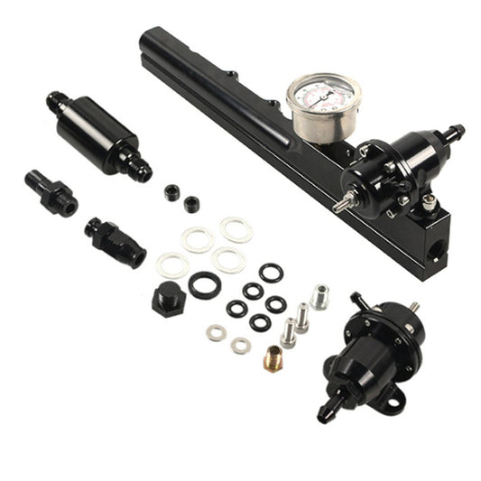 Fuel Pressure Regulator Gauge Fuel Rail Kit for Honda Civic D-series