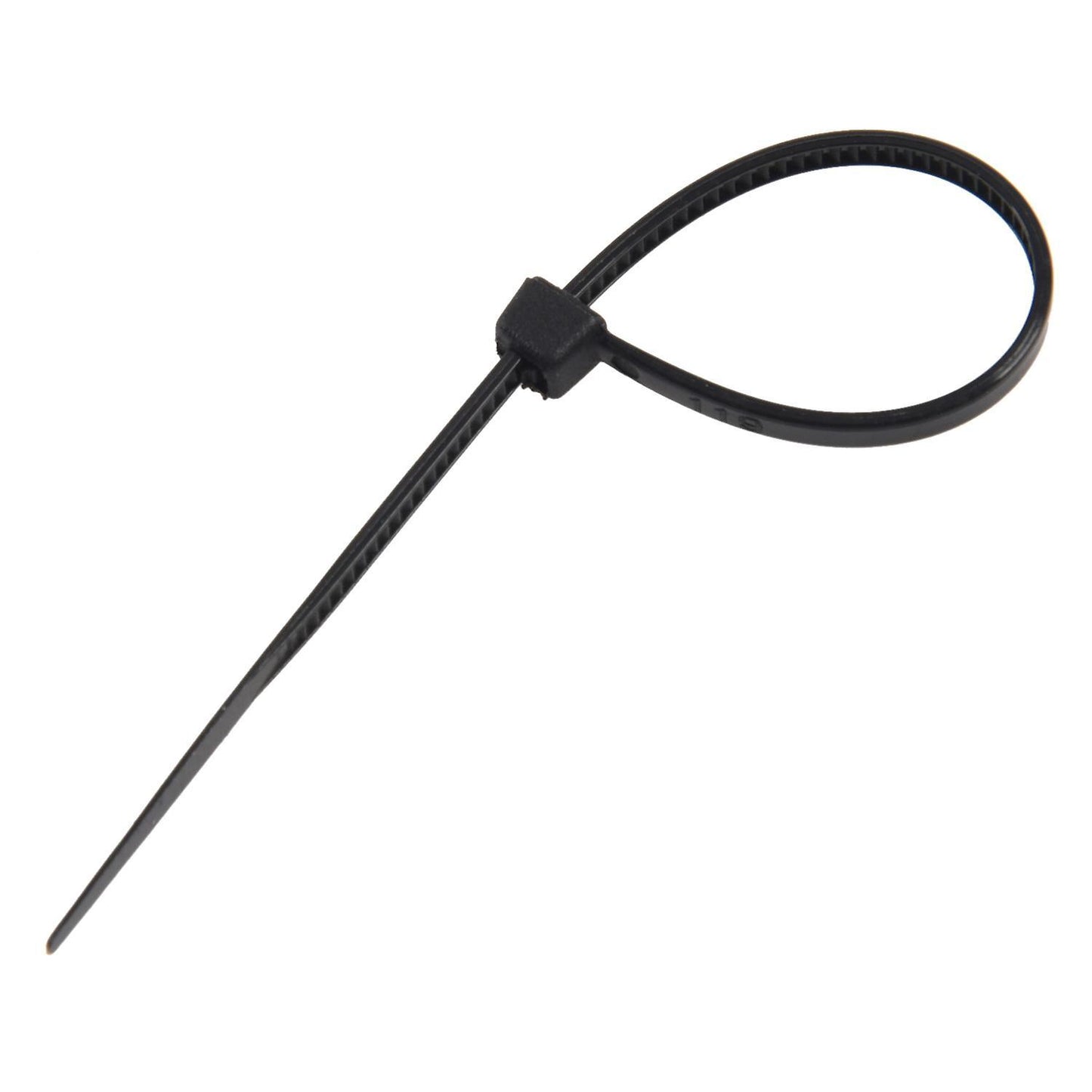 300pcs Black Nylon Cable Zip Ties Self Locking 2.5 X 100mm