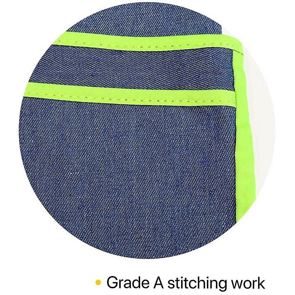 Chairback Pocket Chart with 2 Storage Pocket,for Classroom (green)