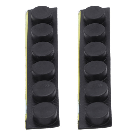 10 Mm X 5 Mm, Selbstklebende Gummipads 12 In 1