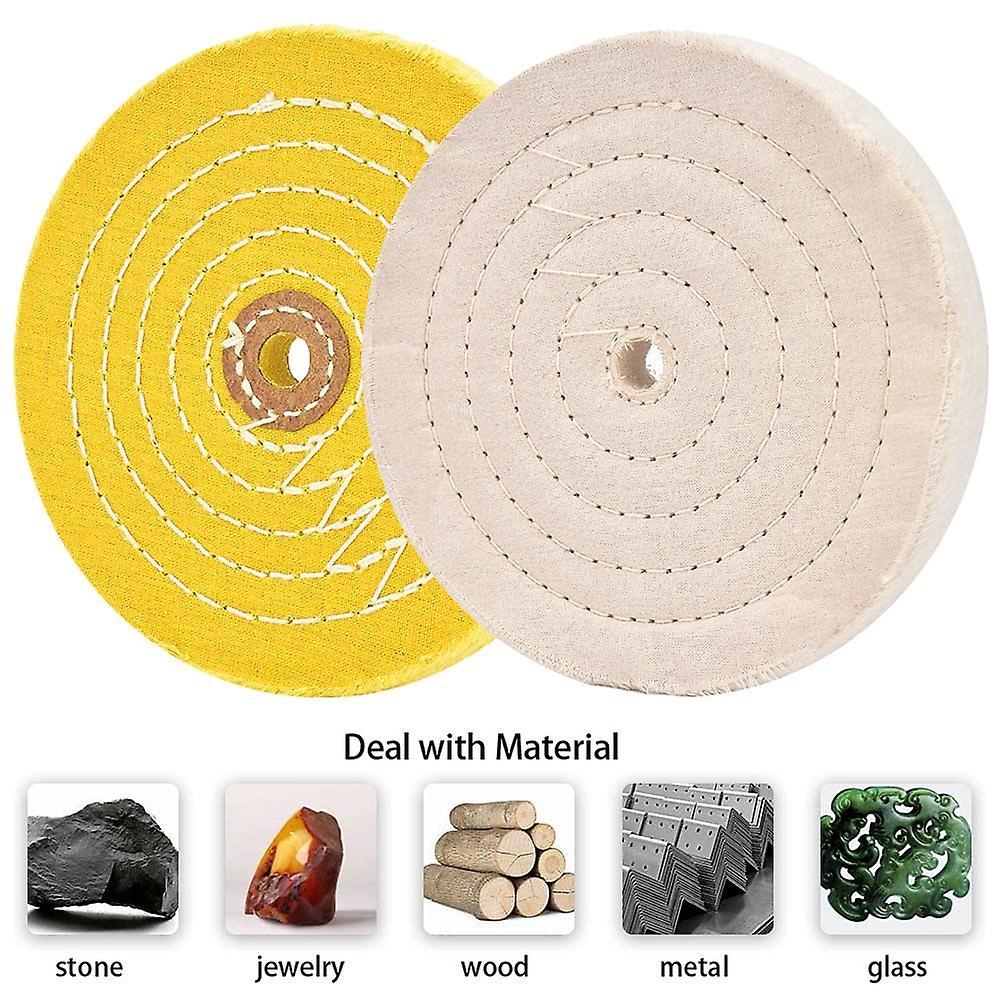 Polishing Wheel for Table Buffer Polisher with 12.7mm Mandrel Hole