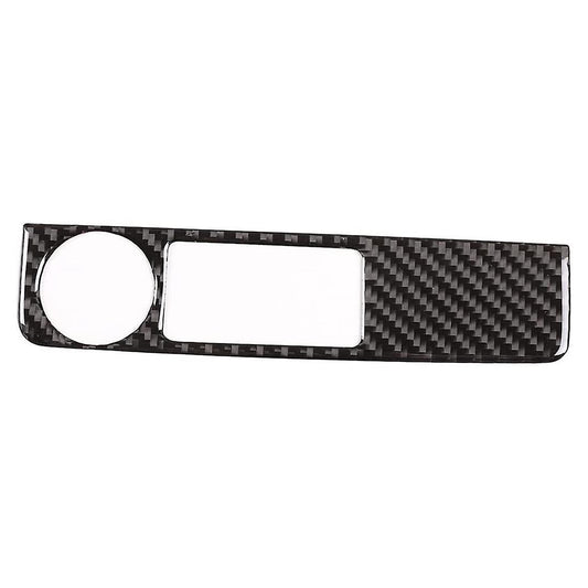 Carbon Fiber Car Usb Charging Switch Knob Panel Frame Trim Interior