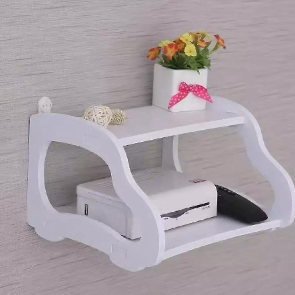Wifi Router Shelf Router Rack Box Rack Wall Shelf Storage Box Shelf