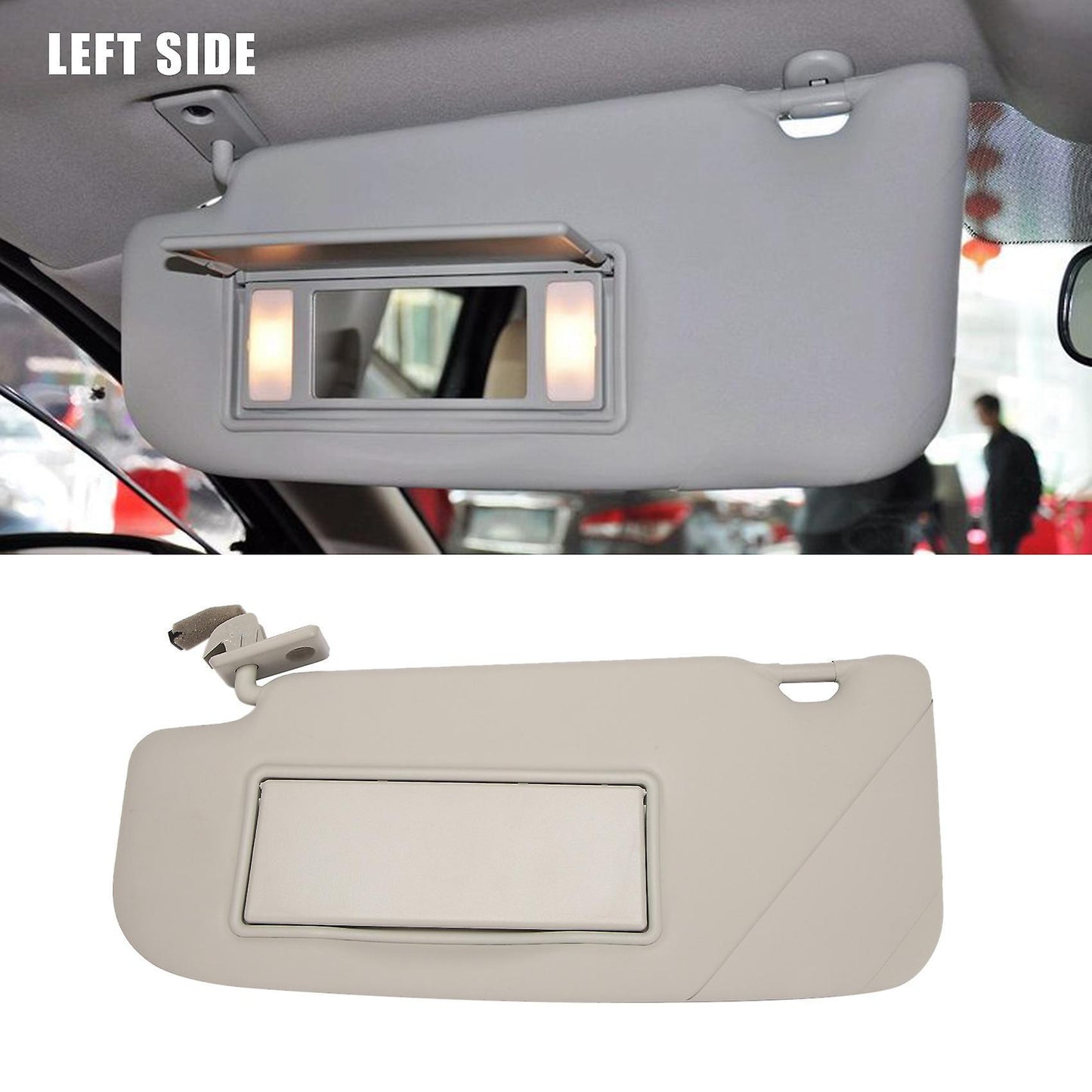 Car Interior Sunvisor Sun Shade for Nissan Qashqai 2008-2015 Left