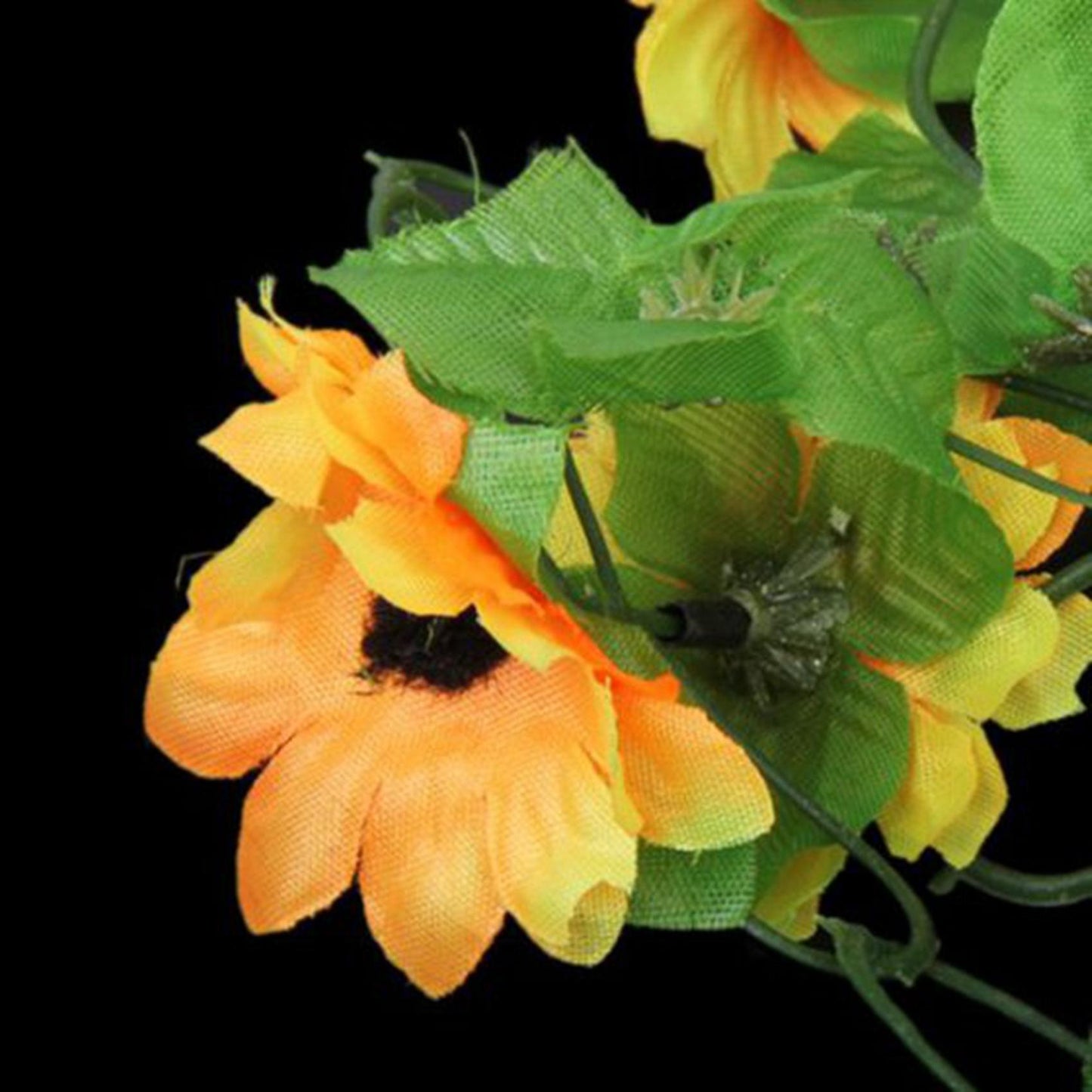 Artificial Sunflower Garland Flower Vine for Home Wedding Decoration