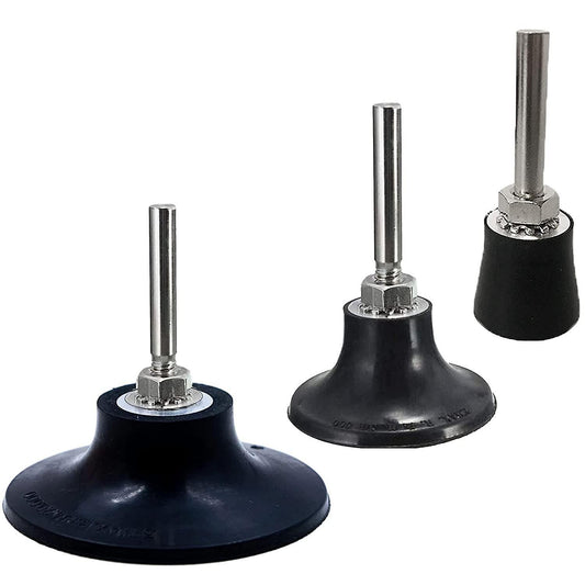 1, 2 & 3 Inch Sanding Discs Holder with 1/4 Inch Shank for Grinder