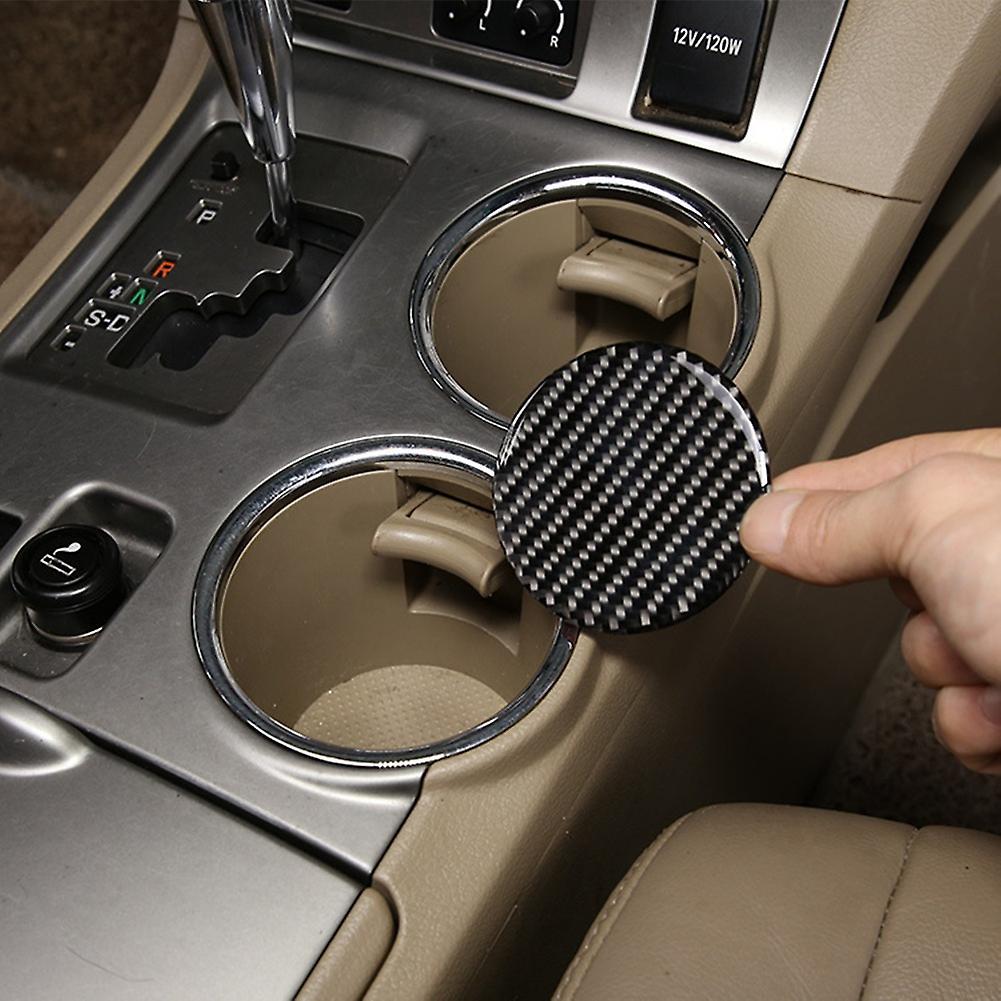 Car Central Control Cup Holder Slot Pad Decoration for Toyota