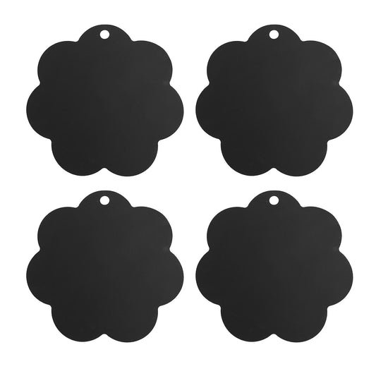 4 Pc Electric Induction Hob Protector Mat 25cm Anti-slip Mat Silicone