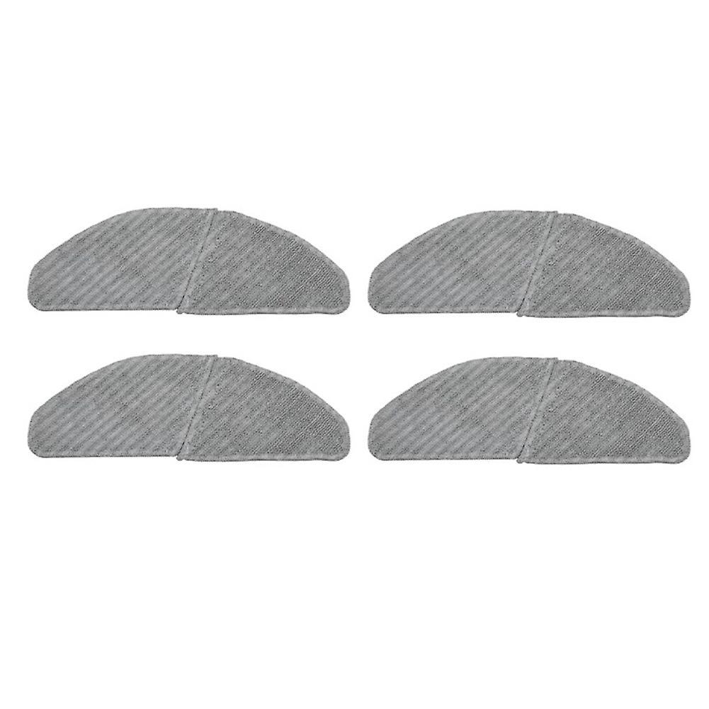 4pcs Mop Cloth for Midea S8+/ M7pro Robot Vacuum Accessories