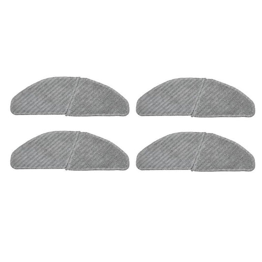 4pcs Mop Cloth for Midea S8+/ M7pro Robot Vacuum Accessories