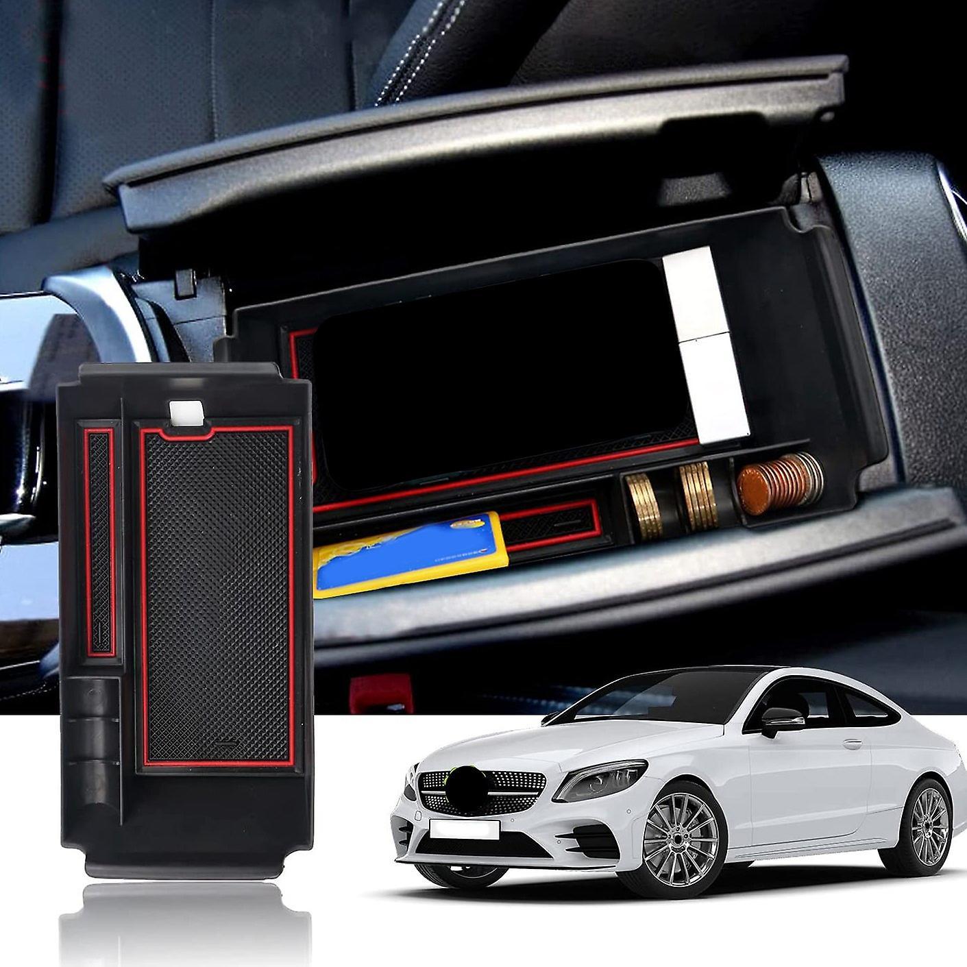 Car Central Armrest Storage Box for Mercedes Benz C-class