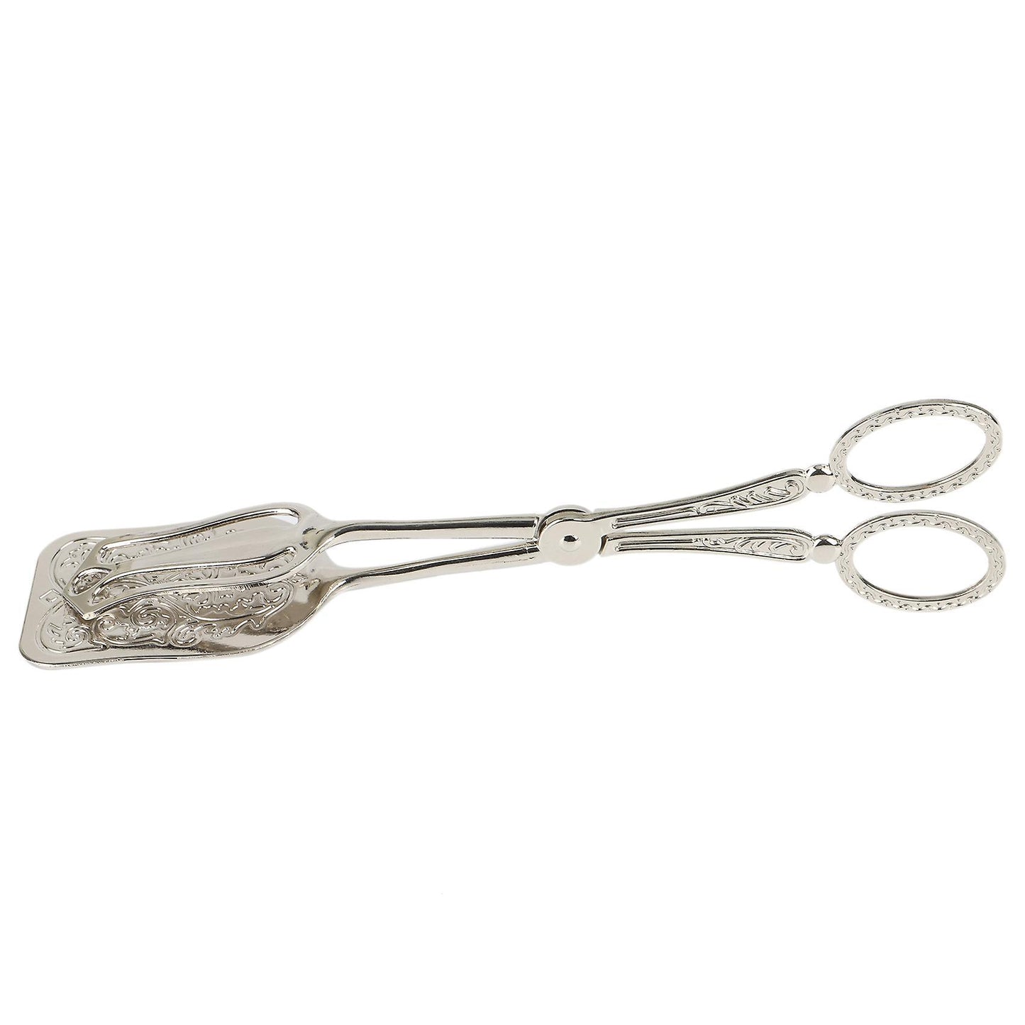 Snacks Salad Bread Pastry Baking Fruit Salad Cake Clips,square Silver