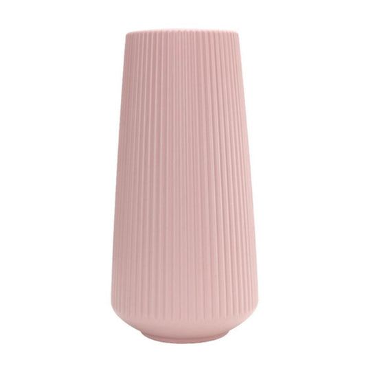 Nordic Style Plastic Vase Dried Flower Arrangement Pot Holder,pink
