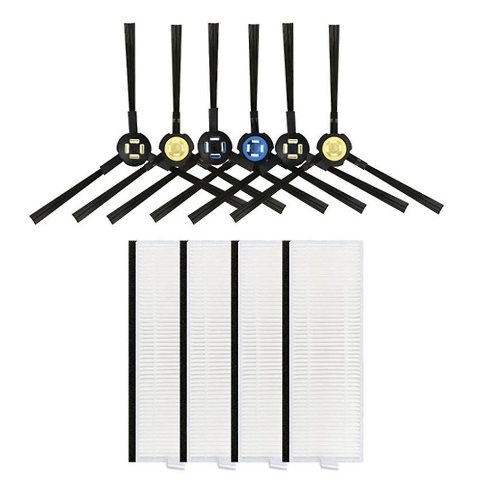 10pcs Side Brush Hepa Filter for Silvercrest Ssr1 Ilife A7/a9s/x785