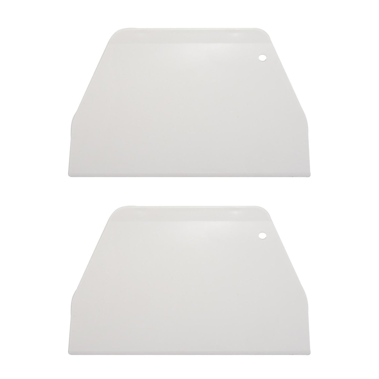19 Cm X 12.5cm Flat White Plastic Cake Decorator Dough Pastry