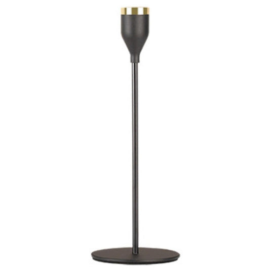 Modern Gold with Black Metal Candle Holders Wedding Home Decor,c