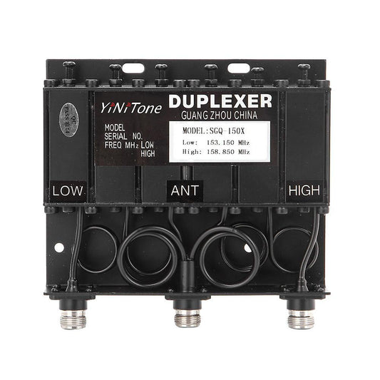 Yinitone 10w Vhf Duplexer N-head Repeater Box Connector