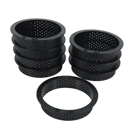 Round Shape Bakeware Diy Decorating Tool,decorating Bakeware 8pcs