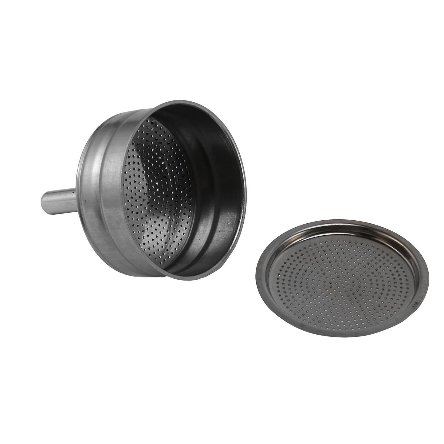 6-cup Moka Coffee Machine Replacement Funnel Kits Compatible
