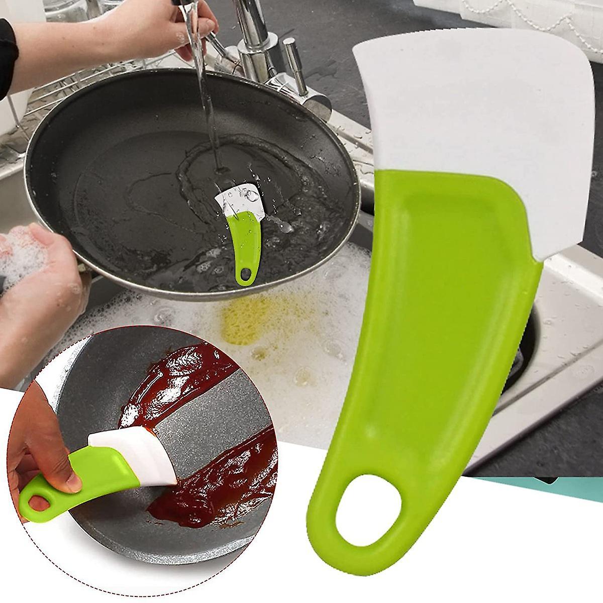Household Cleaning Spatula Grease Heat-resistant Cleaning Green