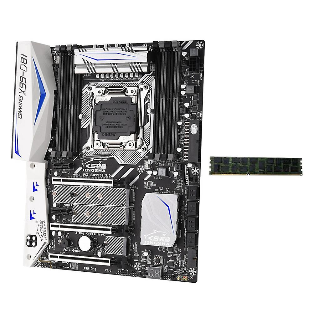 Jingsha X99-d8i Computer Motherboard with Ddr4 Ecc 8gb 2133mhz Ram