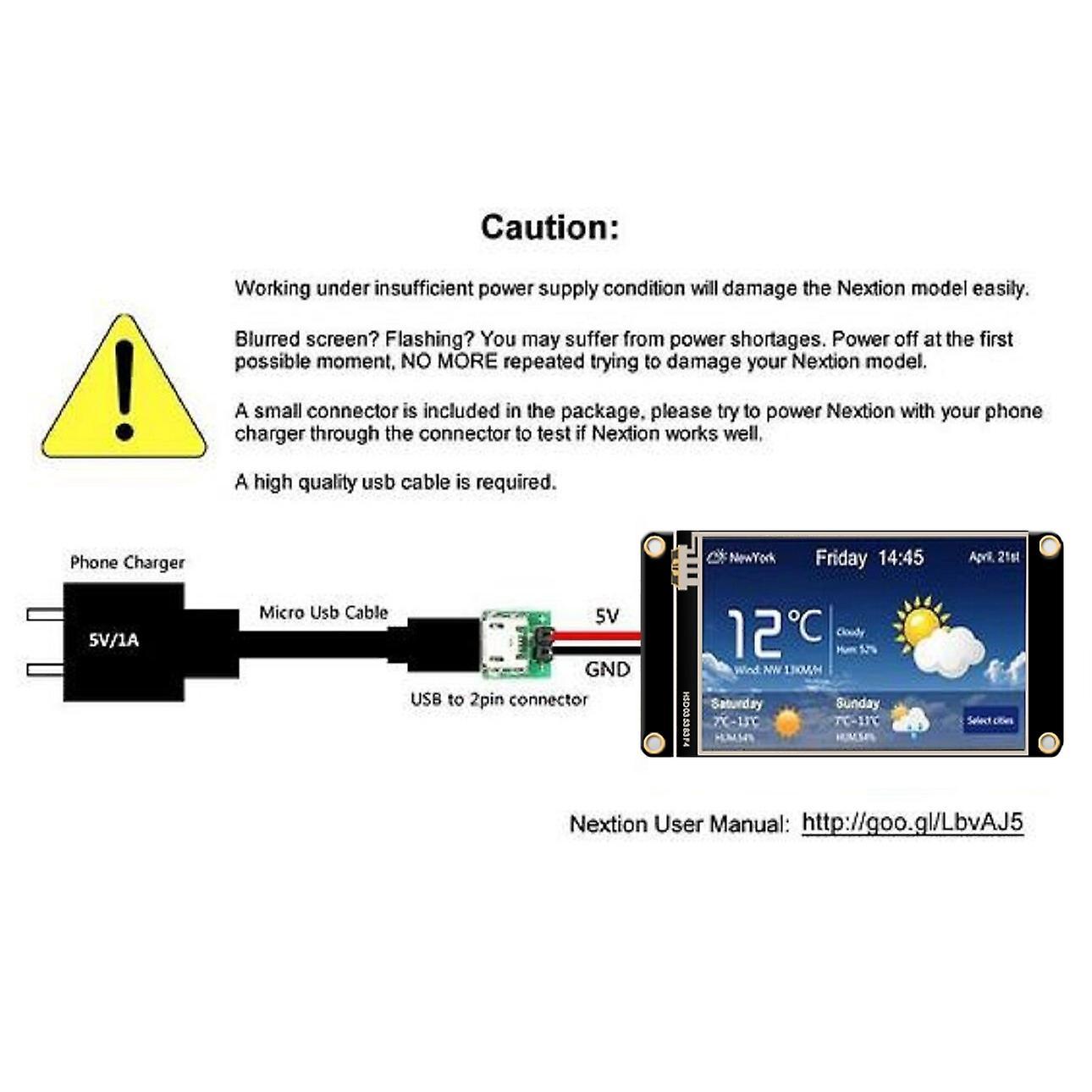 Lcd Press Screen for Nextion Nx4832k035 Hmi Usrt Tft Lcd 3.5-inch