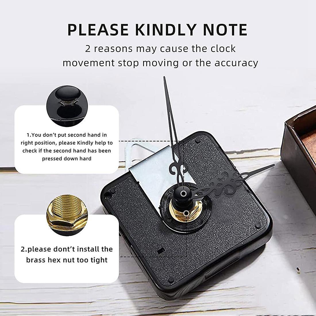 Quartz Movement Kit Wall Clock Movement Parts Engine Diy Repair Parts