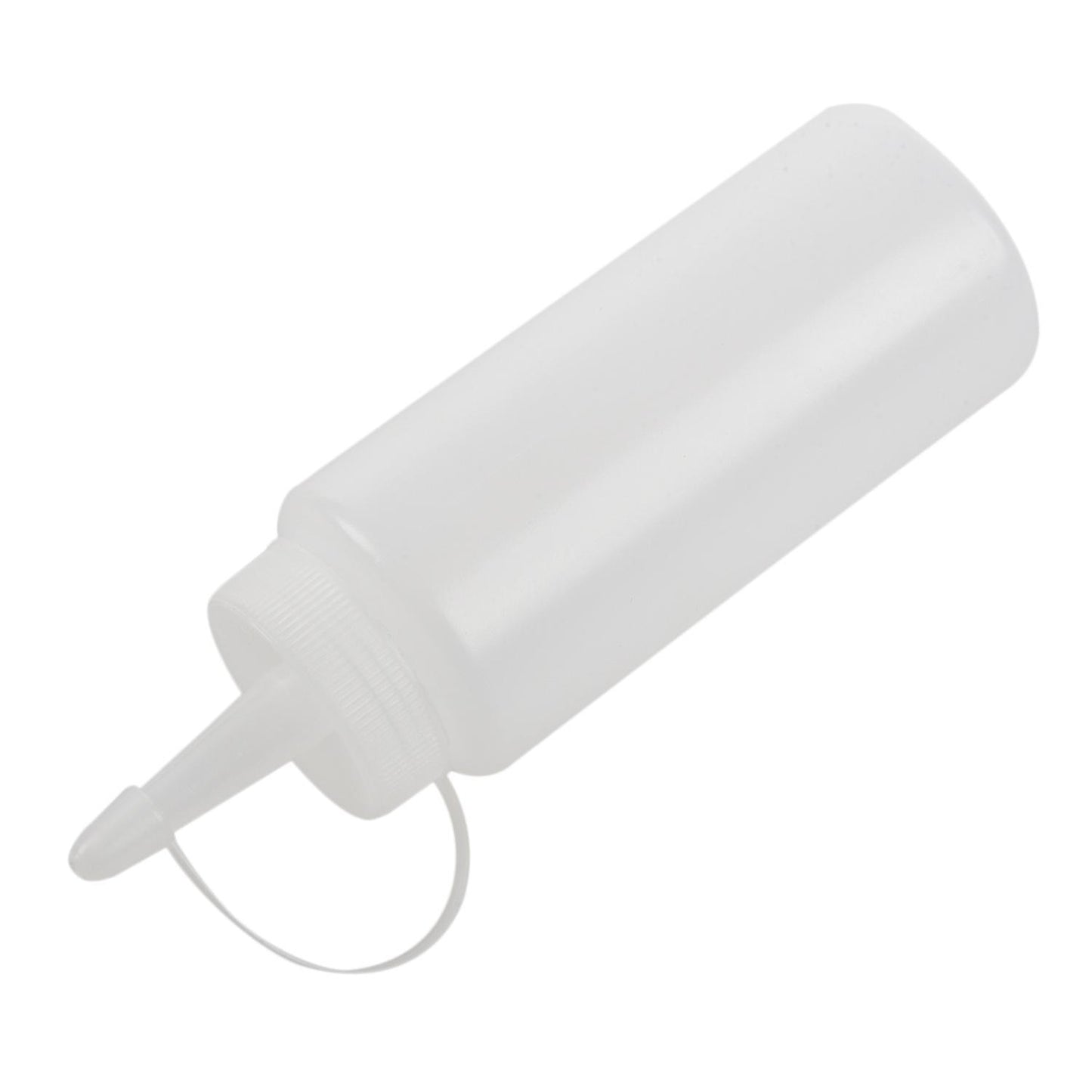 Plastic Squeeze Bottle Condiment Dispenser White 6oz