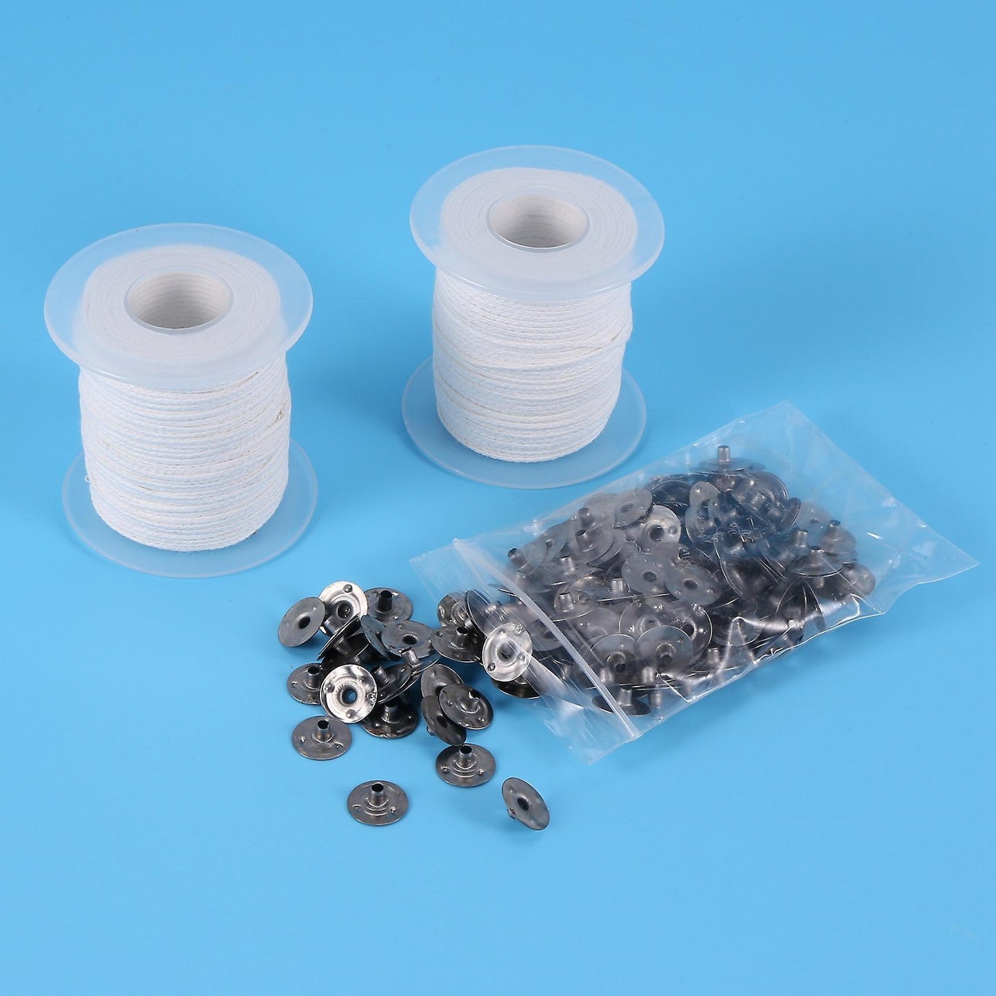 Candle Diy Tools,2 Rolls Braided Wick Core for Candles Diy Crafts