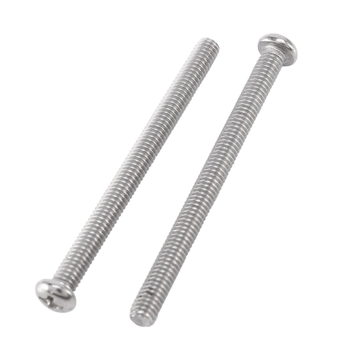M4x50mm 304 Stainless Steel Phillips Button Head Machine Screws 20pcs