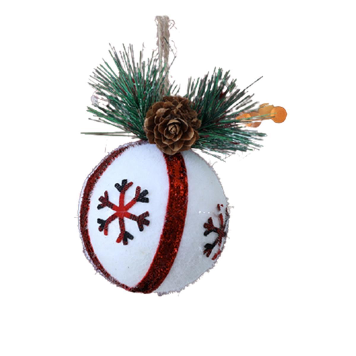 Christmas Ball Decoration Hanging Ball Foam High-end Ball Snow Ball