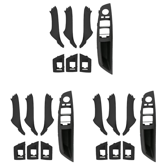 7pcs Inner Door Handle Window Lift Switch Armrest Panel For-bmw Rhd