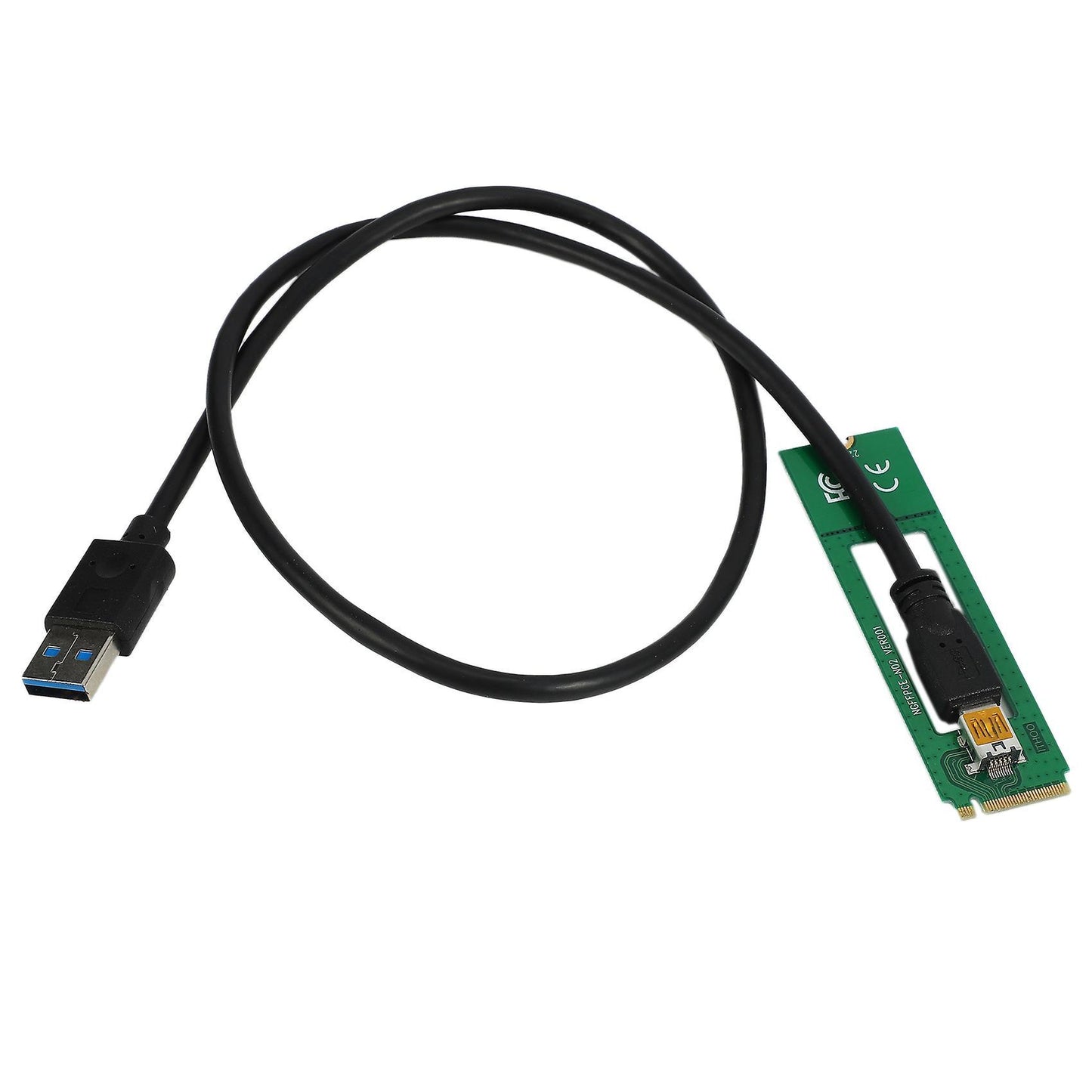 M2 to Usb3.0 Pcie 16x 1x Extender with Power