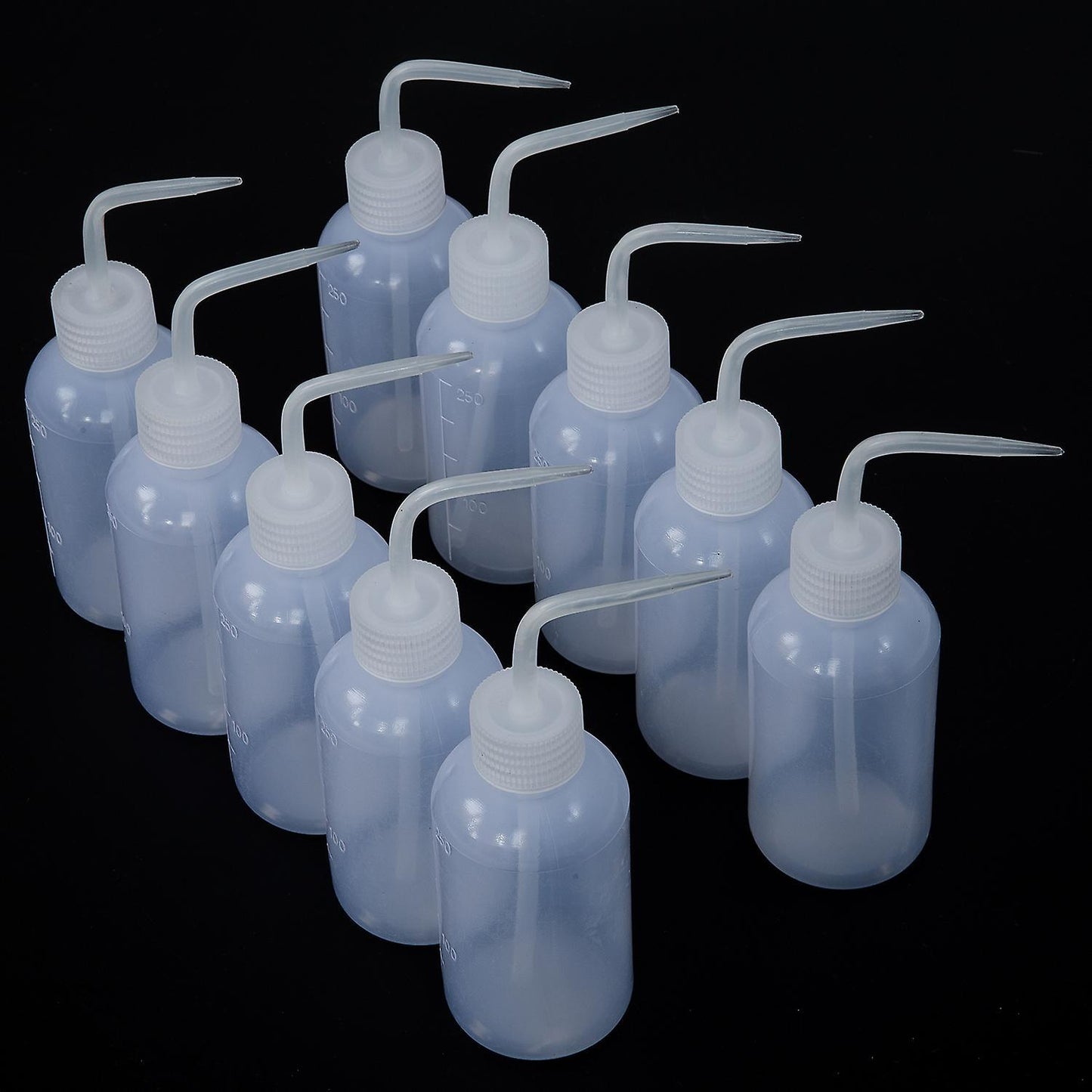 10pcs 250ml Tattoo Diffuser Green Soap Water Wash Squeeze Bottle Lab Non-spray