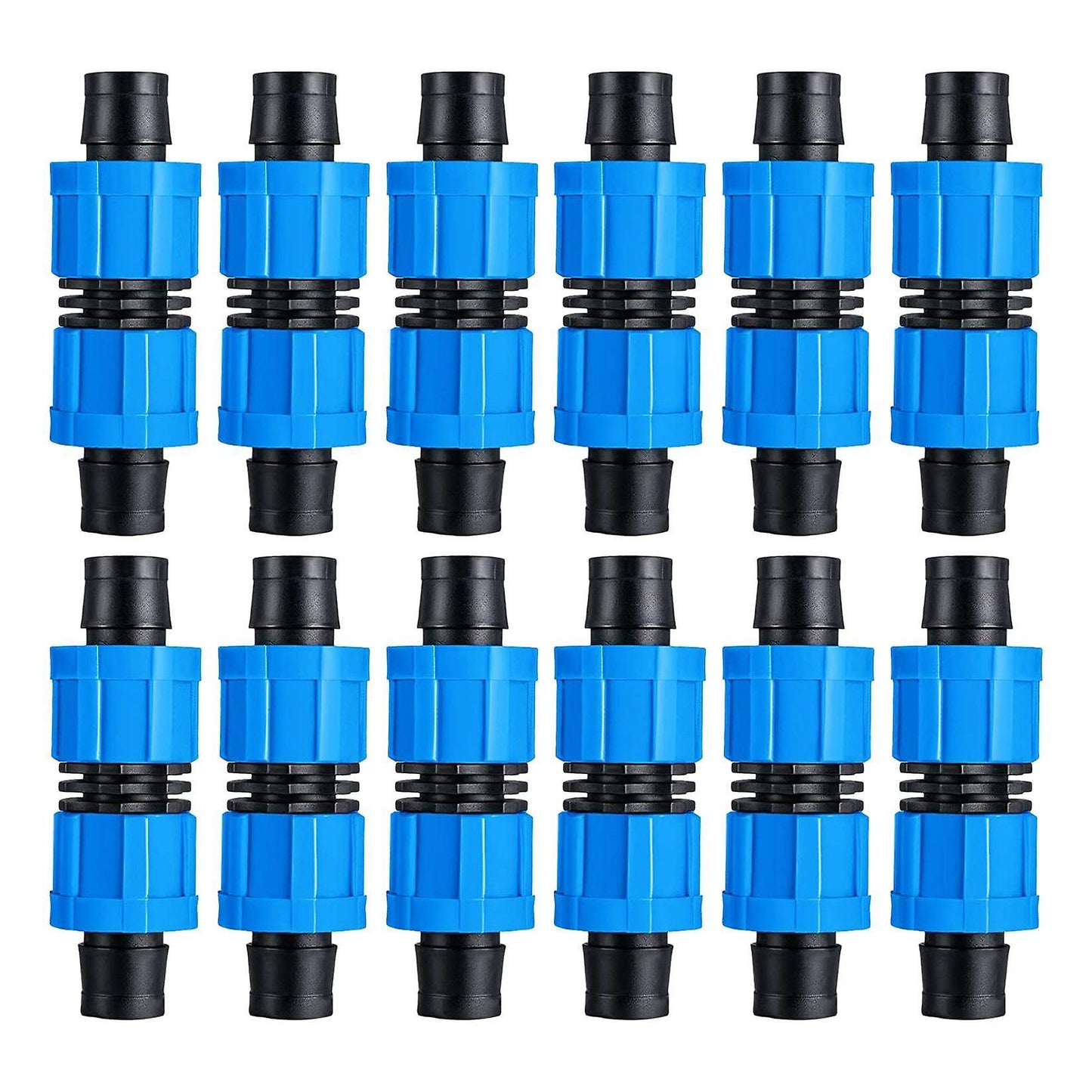 12pcs 1/2inch Universal Connector, Compatible with 16-17 Mm Drip Tape