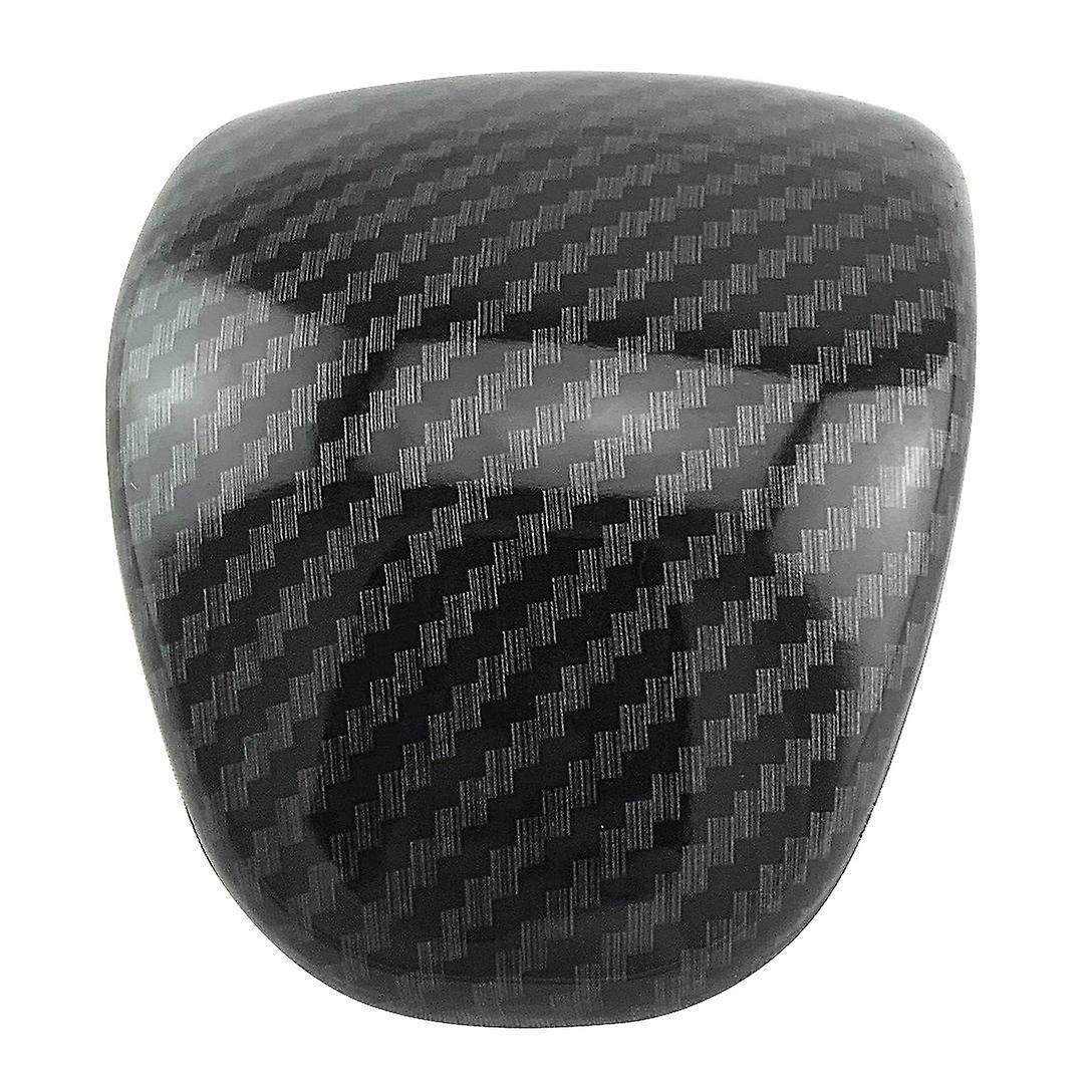 Abs Carbon Fiber Inner Gear Lever Shift Knob Lid Cover Trim for Kia