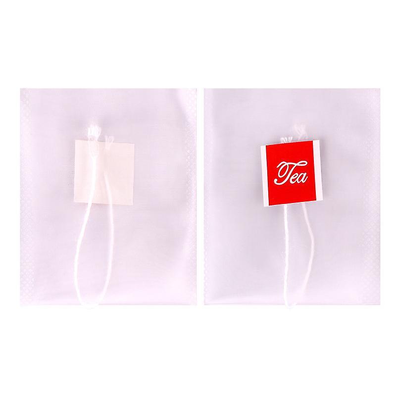 100pcs Tea Bag Infuser 7 X 6cm Sachet Filter Paper Nylon Teabags